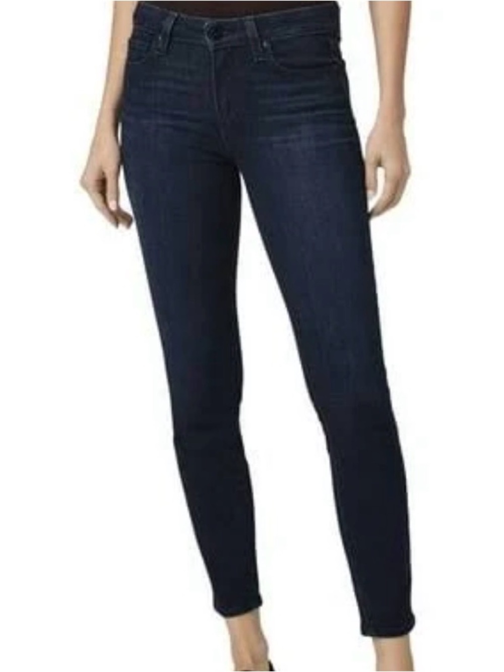 PAIGE Verdugo Ankle Mid Rise Skinny Jeans – Dark Wash